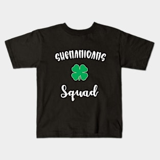 Shenanigans Squad Funny St. Patricks Day Kids T-Shirt